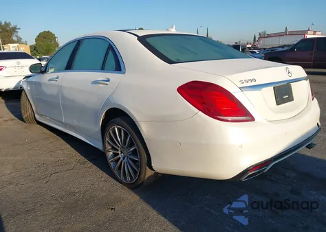 2016 Mercedes-Benz S 550 из США, поврежденный, VIN WDDUG8CB0GA211430